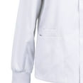 thumbnail image 3 of Veste de Sarrau pour Femmes, Vêtements de Travail, avant à Boutons-Pression, Veste de Réchauffement de Sarraus, 3 of 4