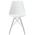 thumbnail image 4 of Juniper Polypropylene Dining Side Chair White (Set of 2), 4 of 10