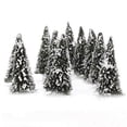 thumbnail image 2 of Árboles de cedro en miniatura a escala 1:75, maquetas o dioramas, árboles de alambre de hierro y nailon para la fabricación de microscopios de montaña y la colocación de vías de tren y, 2 of 9