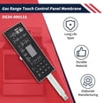 thumbnail image 3 of DG34-00011A Range Switch Membrane Touchpad Control Panel for Samsung Stove Oven, 3 of 6