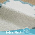 thumbnail image 3 of Alfombra de baño Bath Mat Uphome, absorbente, antideslizante, blanca, 45 x 65 cm, 3 of 7
