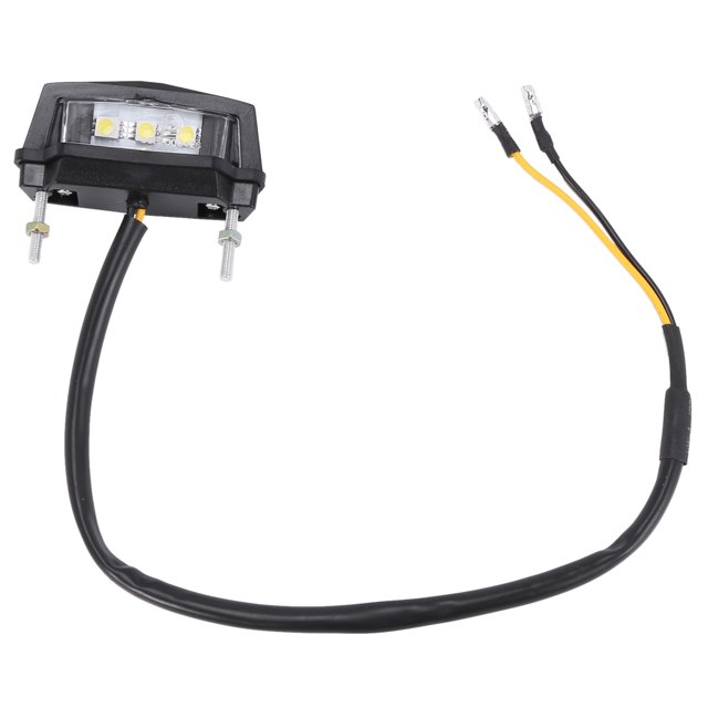 3 Led Placa trasera Freno Luz Mini Motocicleta Licencia Pl