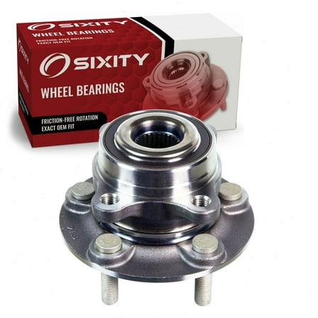 Sixity Auto 512498 Front/Rear Wheel Bearing Hub Assembly compatible with Ford Fusion 2013-2020, for Lincoln MKZ 2013-2016 - 5 Lug w/ ABS