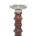 thumbnail image 5 of DecMode 12", 15", 18"H Traditional Candlestick, Brown, 3 - Pieces, 5 of 9