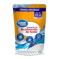 thumbnail image 1 of Detergente Liquido con Bicarbonato Great Value 830 mililitros Doy Pack, 1 of 5