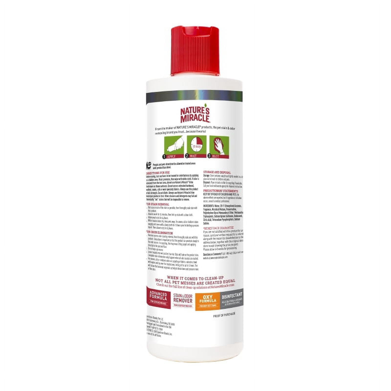 Nature's Miracle Dog Urine Remover with Enzymatic Formula Pour, 16 oz