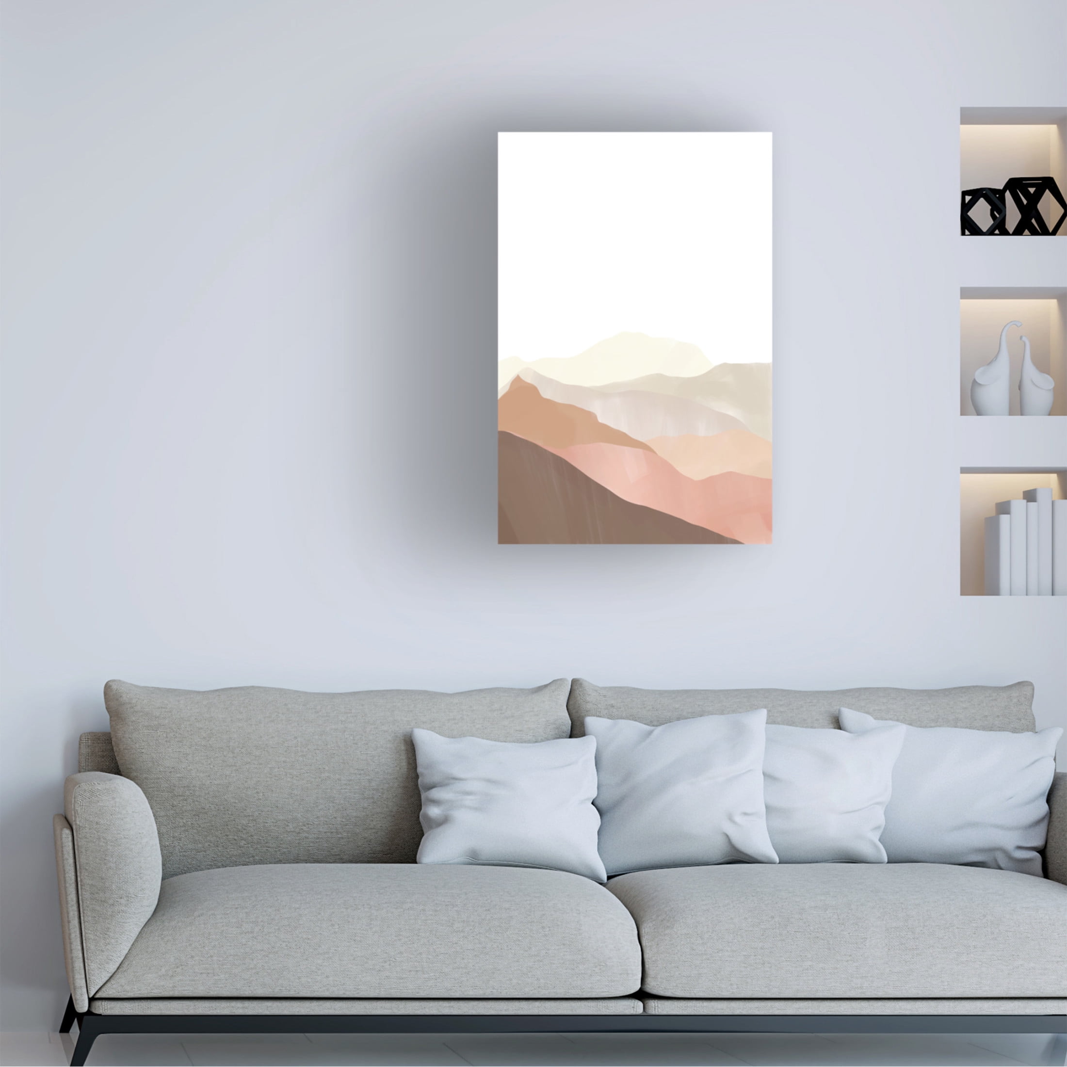 Trademark Fine Art Melloi Art Prints 751 Canvas Wall Art