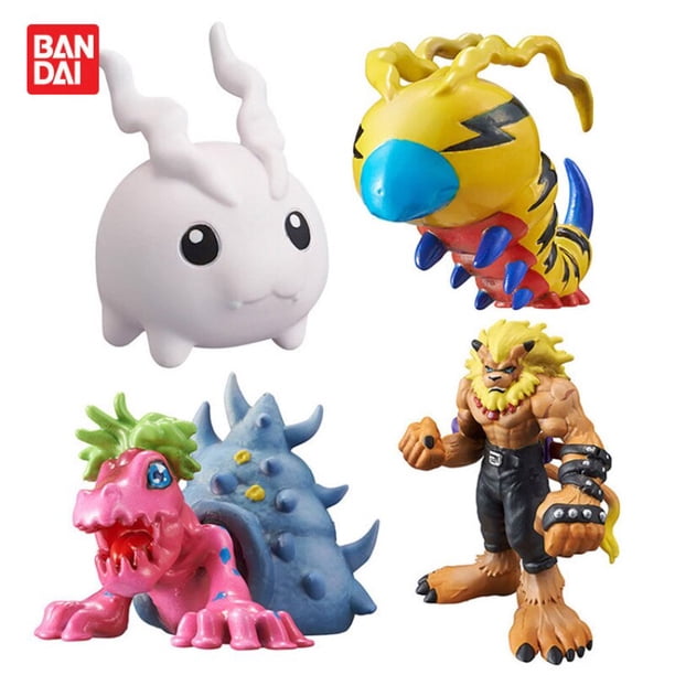 BANDAI Digimon Adventure Tokomon Leomon Gashapon figuras de acción modelo genuino Anime figuras colección regalos Juguetes xuanjing unisex