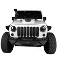 thumbnail image 3 of Insertos de parrilla Hooke Road para Jeep Wrangler JK, color negro mate, 3 of 9