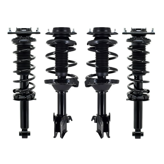 Set of 4 Front-Rear Quick Complete Strut-Coil Spring For 2014 2015 Subaru XV Crosstrek