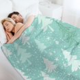 thumbnail image 6 of Midcentury Modern Christmas Trees Blanket Hello Winter Holiday Throw Blanket 30"x40" Soft Cozy Microfiber Throw Blanket for Couch Bed Sofa for Adults and Children Microfiber Holiday Blanket, 6 of 6