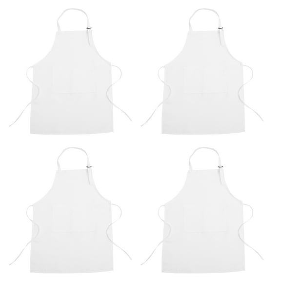 Milisten Painting Smock Children Apron Polyester 21.7X17.7In