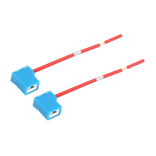 DC 12V H1 H3 Conector Del Mazo De Cables Toma De Luz De Faro De Coche 2Pcs
