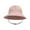 Pink, variant on Otqutp Hair Cover for Toddler Bucket Hat Solid Cap Boys Hat Baby Sun Hat 0 to 8 Years Beach Hats Wide Brim Outdoor Play