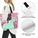 thumbnail image 3 of Disketp Cats On Broomstick Bolsa Tote Estampada para Mujer, Bolso de Hombro y de Mano para Compras y Viajes, 3 of 8