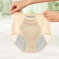 thumbnail image 2 of High Waist Menstrual Panties for Women - Leakproof Breathable Cotton Briefs, Full Coverage Underwear, 2 of 4