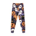 thumbnail image 6 of Gerichy Boys Girls Halloween Pajamas Cute Pumpkin Print Pjs Cotton Kids Sleepwear Clothes Sets Ghost Holiday Nightwear 2T-9T, 6 of 7