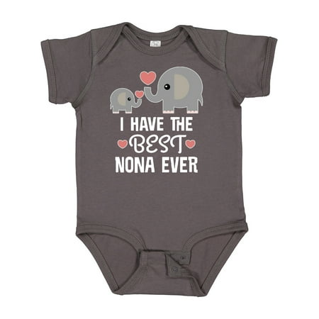 

Inktastic Best Nona Ever Grandchild Gift Baby Boy or Baby Girl Bodysuit