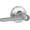 Satin Chrome, variant on Schlage J54-Brw Broadway Single Cylinder Keyed Entry Door Lever Set From The J-Series -