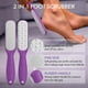 thumbnail image 4 of Kit de pedicura MOSRROU Set de cuidado de pies de color lavanda, 4 piezas, 4 of 9