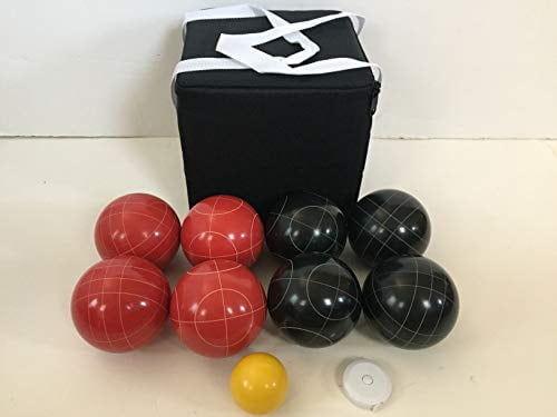 Black Bag New Listing - 107mm with Orange and Pink Balls Unique Bocce Sets 17 of 28 