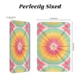 thumbnail image 2 of Acrylic Refrigerator Stick 3.5×2.5in Rectangular Anti-Tear Wear Or Fracture Can Be Used For A Long Time To Stick Soft Magnetic Back Tie-Dye Pattern Bright Colors (2), 2 of 8