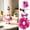 Rose red A, variant on WWV Porch Gooses Princess Costumes Set Crown Heart Sunglasses Bow Tulle Skirt Kit Lawn Goose Statue Birthday Party Decorative Props Princess Costume for Porch Goose Pink