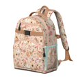 thumbnail image 2 of Corgi Dog and Flower Florals Backpack for School,Cute School Bag,Schoolbag with Adjustable Shoulder Straps & Padded Back,15.25"x11.5"x5.25", 2 of 6