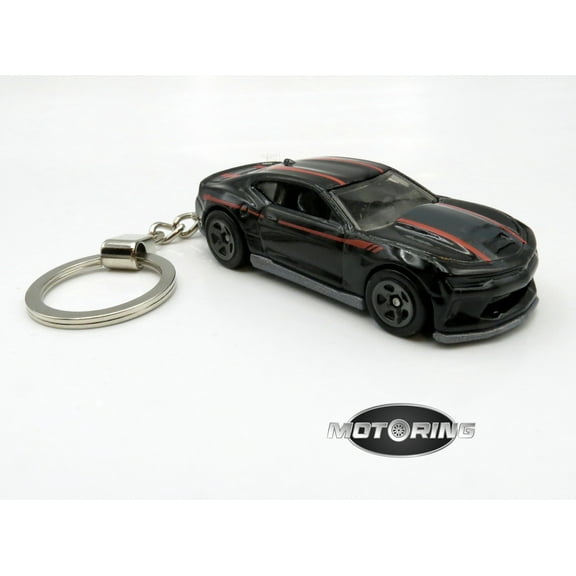 2018 '18 Chevy Copo Camaro Black Car Rare Novelty Keychain 1:64 Diecast