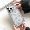 thumbnail image 4 of Funda Espacial Transparente Para iphone 14 Pro Max 11 13 12 7Plus X XS 8 7 Fashion More Flower cover, 4 of 4
