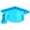 Sky Blue, variant on Resin Keychain Graduation Cap Shape Silicone Doctor Hat Pendant For Diy Craft Accessories(Pink,2.95*1.77in)