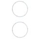 thumbnail image 2 of 2X Juego de de Globo Grande Soporte de Columna Kit de de Base Decoración 60 cm, 2 of 5