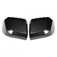 thumbnail image 2 of Carbon Fiber Style Auto Car Rear View Side Mirror Shell, Self Adhesive Double Sided Tape, Easy Installation, Fit for Hiace 2019, 2 of 8