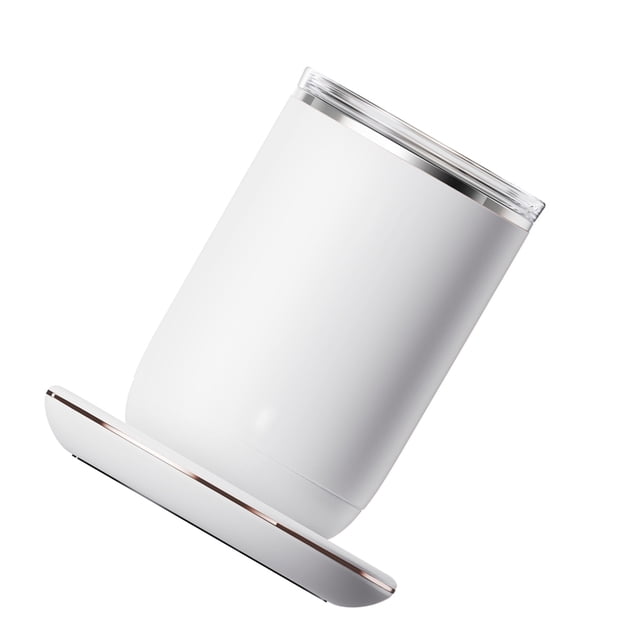 Billuyoard Taza agitadora, taza mezcladora, agitador de bebidas, panel táctil de tamaño compacto, accesorios de oficina inteligentes, leche, regalo dulce Cocina y Comedor Blanco 300ml Billuyoard HA071561-01