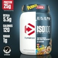 thumbnail image 2 of Dymatize ISO100 Hydrolyzed Whey Isolate Protein Powder, Fruity Pebbles, 20 servings, 2 of 8