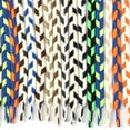 thumbnail image 2 of 1 Pair Round Boot Laces 9mm Mixed Color Shoelaces for Boots, Work Boots & Hiking Shoes - 47 inch / 120CM, 2 of 6