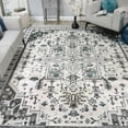 thumbnail image 2 of Superior Southwestern Tribal Medallion Indoor Area Rug, Rivulet, 8' x 10', 2 of 9
