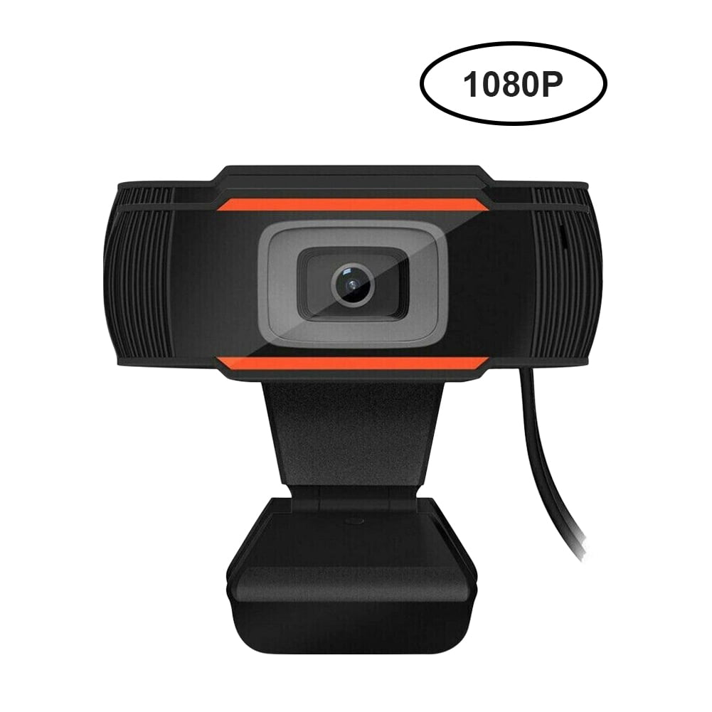 USB 2.0 1080P HD WebCam Web Camera Video with Mic 360°for MSN Skype Desktops PC 