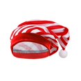 thumbnail image 1 of Sombrero Unisex para niños y niñas, gorro de Navidad a rayas con bola de felpa, Cosplay, accesorios para disfraces, 1 of 4