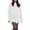 C-White85, variant on DHFJKG Womens Sweater Sets Two Piece Outfits Knitted Crew Neck Long Sleeve Sweaters Mini A-Line Skirts Solid Color Matching Set Versatile Outfit