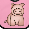 thumbnail image 4 of Inktastic Cute Little Pig Boys or Girls Baby Bib, 4 of 4