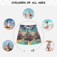 thumbnail image 6 of FORMRS Boys Swim Trunks Quick Dry Mesh Liner Boardshorts Sizes XS-XL, Colorful Road, 6 of 7