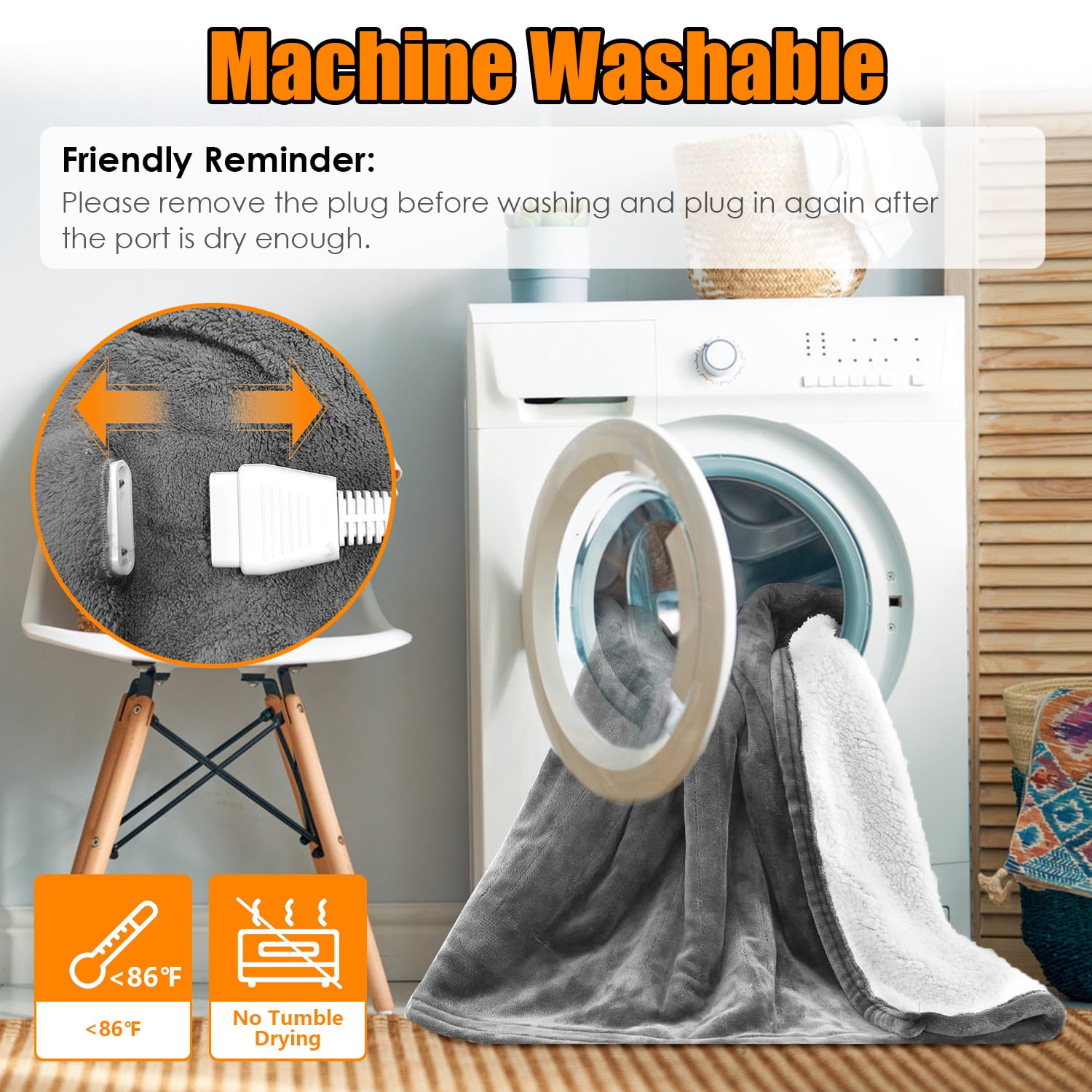 Heated Blanket, Electric Heated Blanket 90"x100" King Size, Soft Cozy Flannel Warming Blanket with Dual Controller, 10 Heating Levels, 10 Hours Auto off, Machine Washable