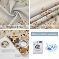 thumbnail image 2 of Fsddascl Flowers Leaves Blackout Curtains for Bedroom/Living Room, Thermal Insulated Kitchen Curtains, Fall Watercolor Farmhouse Floral Plants Grommet Darkening Window Treatment Drapes 52"x84"x2, 2 of 6