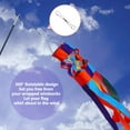 thumbnail image 4 of Anley Pack of 10 Windsock Clips - 3" Dual Swivel Hook & 360° Rotatable & Anti-wrap & Stainless, 4 of 7