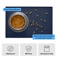thumbnail image 5 of GORILLA GRIP Silicone Pet Feeding Mat, 100% Waterproof, Protects Floors, 18.5x11.5 Navy, 5 of 9