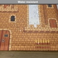 thumbnail image 6 of Ambesonne Video Game Place Mats Set of 4, Castle Leisure Hobby, Standard Size, Pale Caramel Blue, 6 of 6