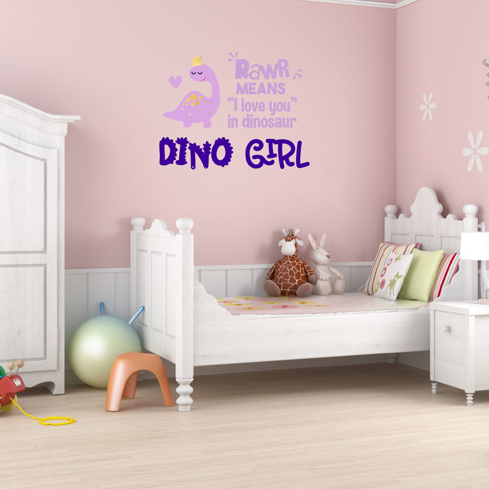Girls dinosaur bedroom deals