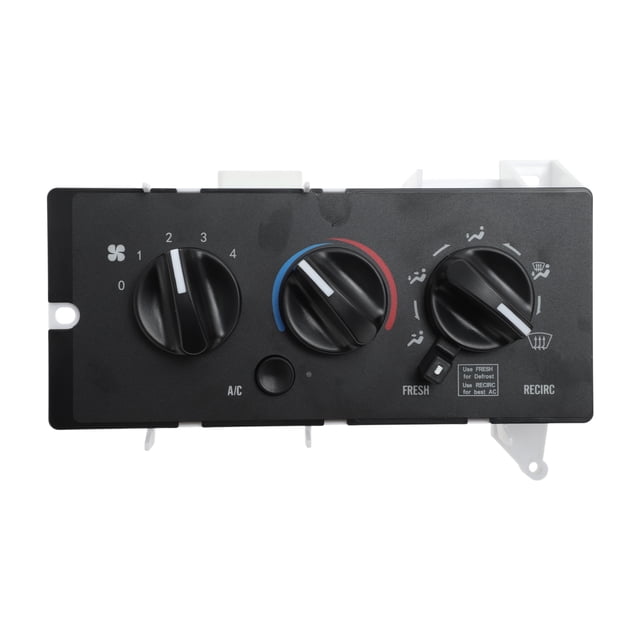 Módulo de control climático Unique Bargains No.7787880011/7787-880011 para Mack CH613 CV713 2001-2005 Panel de control de calefacción A/C Negro