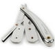 thumbnail image 3 of Maquinilla de afeitar Parker SR1 de acero inoxidable Straight Edge para hombre, 3 of 7